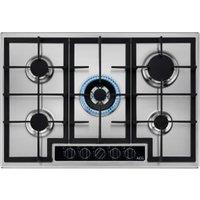 AEG HGB75420YM 75cm Slimline Gas Hob - Silver