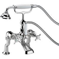 Bristan 1901 Luxury Chrome Crosshead Bath Shower Mixer Tap
