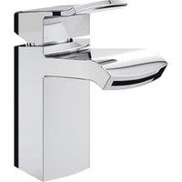 Bristan Descent Chrome Basin Mixer Tap with Clicker Waste