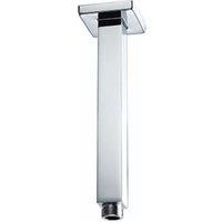 Bristan Square Ceiling Mounted Chrome Shower Arm - 200mm