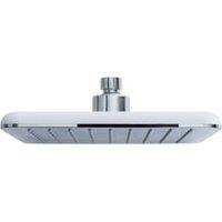 Croydex Square Fixed Shower Head - Chrome