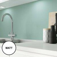 AluSplash Splashback Green Mist 800 x 600mm - Matt