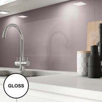 AluSplash Splashback Grey Lavender 900 x 800mm - Gloss