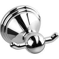 Croydex Westminster Double Robe Hook - Chrome