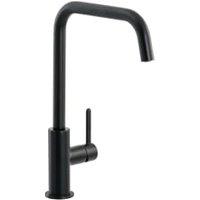 Abode Althia Single Lever Kitchen Tap - Matt Black