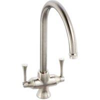 Abode Gosford Monobloc Kitchen Tap - Brushed Nickel