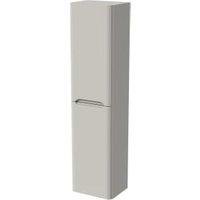 Wickes Malmo Light Grey Wall Hung J Pull Tower Unit - 1600 x 400mm