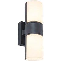 Lutec Cyra Double Head LED Rotatable Wall Light