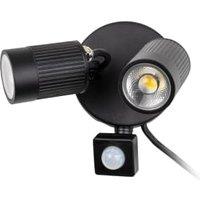 Luceco Twin Wall Light with PIR Sensor Standard 10W 720LM 4000K