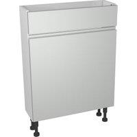 Wickes Hertford Gloss Grey Compact Toilet Unit - 600 x 735mm