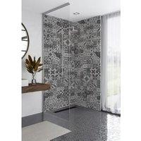 Mermaid Elite Abruzzo 2 Sided Shower Panel Kit - 900 x 900mm