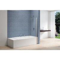 Nexa By Merlyn 6mm Single Curved Bath Screen - 1500 x 800mm