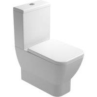 Wickes Emma Easy Clean Close Coupled Toilet Pan, Cistern & Soft Close Seat