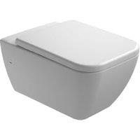 Wickes Emma Easy Clean Wall Hung Toilet Pan & Soft Close Seat