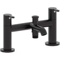 Roca Carelia Bath Shower Mixer Tap with Cold Start Technology - Black