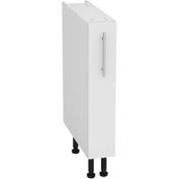 Wickes Orlando White Slab Pull Out Base Unit - 150mm