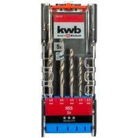 Einhell Kwb HSS Metal Drill Bit Set - 5 Pack