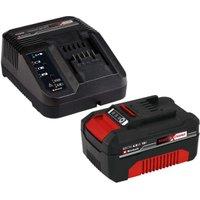 Einhell Power X-Change 18V 4.0Ah Li-ion Battery and Fast Charger Starter Kit