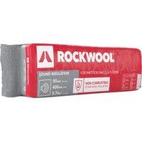 Rockwool Sound Insulation Slab - 50 x 400 x 1200mm