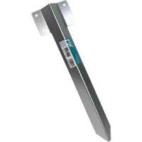 Wickes Straight Railway Sleeper Galvanised Bracket - 435mm
