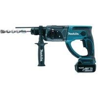 Makita DHR202RT1J 18V LXT 1 x 5.0AH SDS+ Rotary Hammer Drill