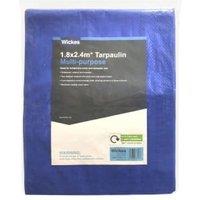 Wickes Multi Purpose Tarpaulin - 1.8 X 2.4m