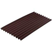 Onduline Classic Brown Bitumen Corrugated Roof Sheet - 950 x 2000 x 3mm