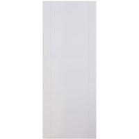 Wickes Thame Ladder White Primed Solid Core Internal Door - 1981 x 610mm
