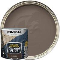 Ronseal Ultimate Protection Decking Paint - English Oak - 2.5L