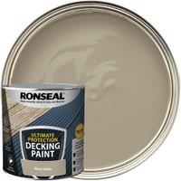 Ronseal Ultimate Protection Decking Paint - Warm Stone - 2.5L