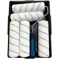 Smooth & Semi Smooth 5 Paint Roller Sleeves Kit - 9in