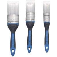 All Purpose Soft Grip Paint Brushes - Pack of 3