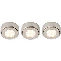 Culina Ellen 1.5W CCT LED Round Cabinet Lights - Pack of 3