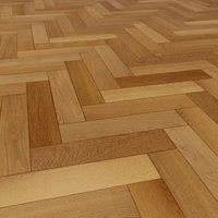 W by Woodpecker Chateau Oak 14mm Herringbone Parquet Engineered Wood Flooring - 1.296m2