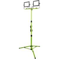 Luceco 2 x 4000LM 5000K Twin Tripod Light - 2 x 50W