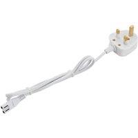 Izzy 1m Power Lead - White