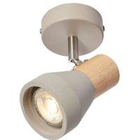 Comet Single Spotlight Light - Grey