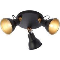 Brook 3 Spot Light Plate - Black