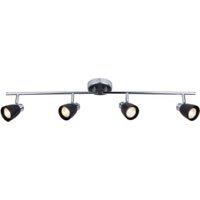 Major LED Spot Light 4 Bar - Black