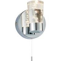 Bubbles Bathroom Wall 1 Light - Chrome