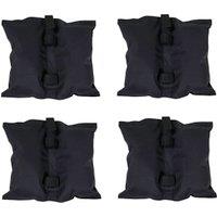 Charles Bentley Gazebo Leg Weight Bags - Black