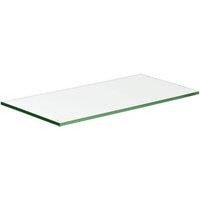 Wickes Glass Shelf - 8 x 400 x 600mm