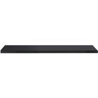 Wickes Gloss Black Radiator Shelf - 18 x 150 x 900mm
