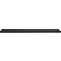Wickes Gloss Black Radiator Shelf - 18 x 150 x 1200mm