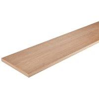 Wickes MFC Trojan Oak Shelf - 18 x 230 x 600mm