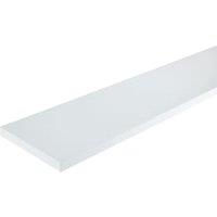 Wickes MFC White Shelf - 25 x 230 x 1830mm