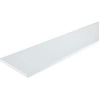 Wickes MFC White Shelf - 18 x 305 x 900mm