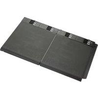 Envirotile Anthracite Double Plastic Tile - 365 x 630 x 12mm