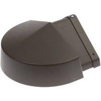 Envirotile Dark Brown Ridge to Apex Cover - 280 x 300 x 6mm