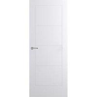 Wickes Exeter White Moulded Fully Finished Ladder Internal Door - 1981 x 838mm